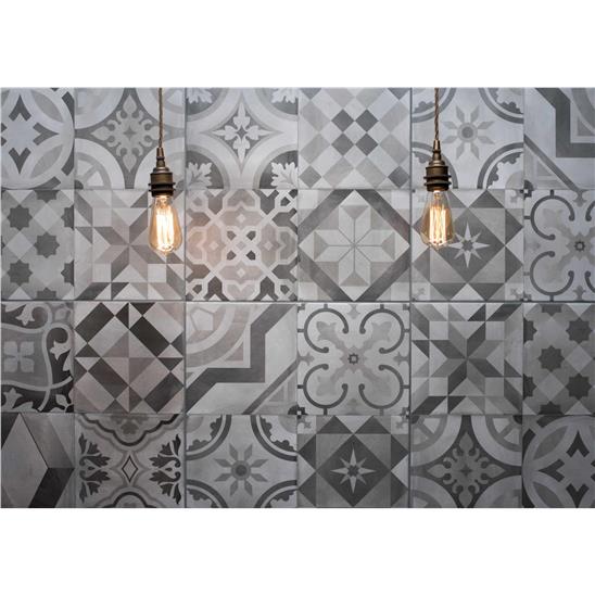 Grain and Groove Mosaic Tiles