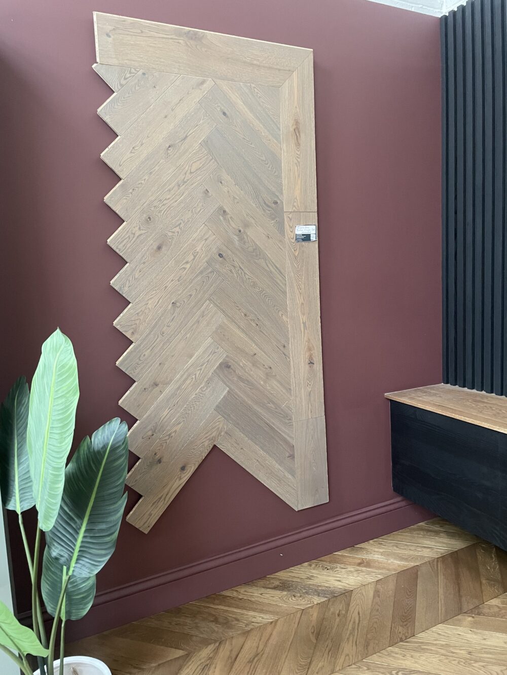 Graphite Grey Engineered Herringbone