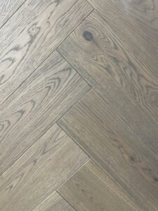 Graphite Grey Herringbone Floor 