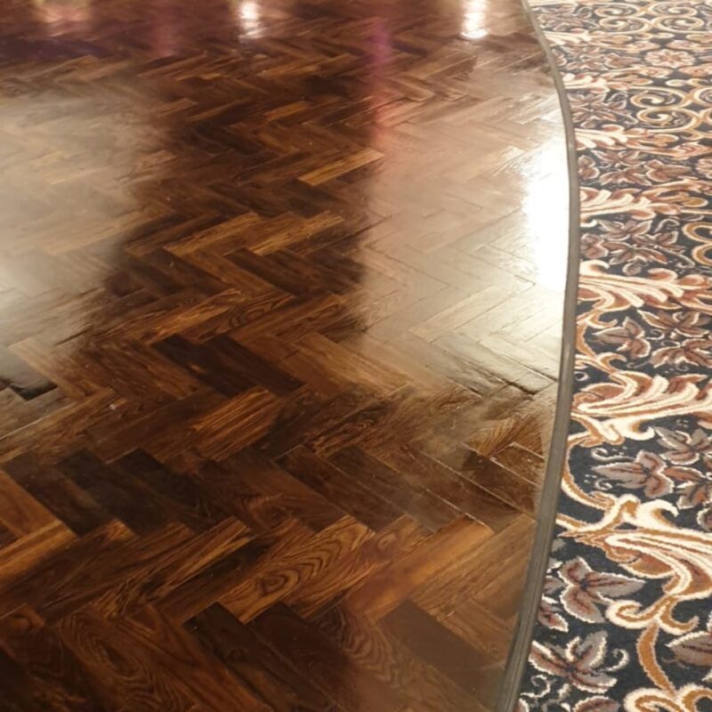 Deep Smoked Oak Solid Herringbone