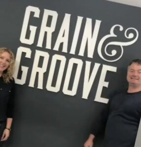 Suzie & Fergal Flavin, Owners of Grain & Groove, Tiles and Timber Flooring.
